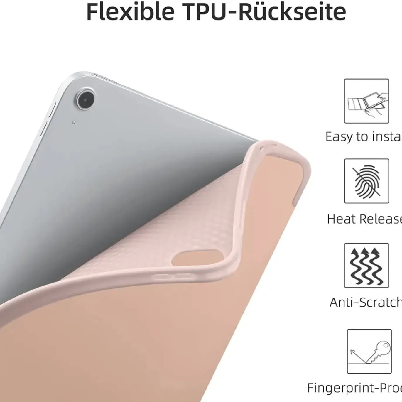 13" iPad Air (M3) / 13" iPad Pro (M4) - Smart Cover mit Sleep-Funktion