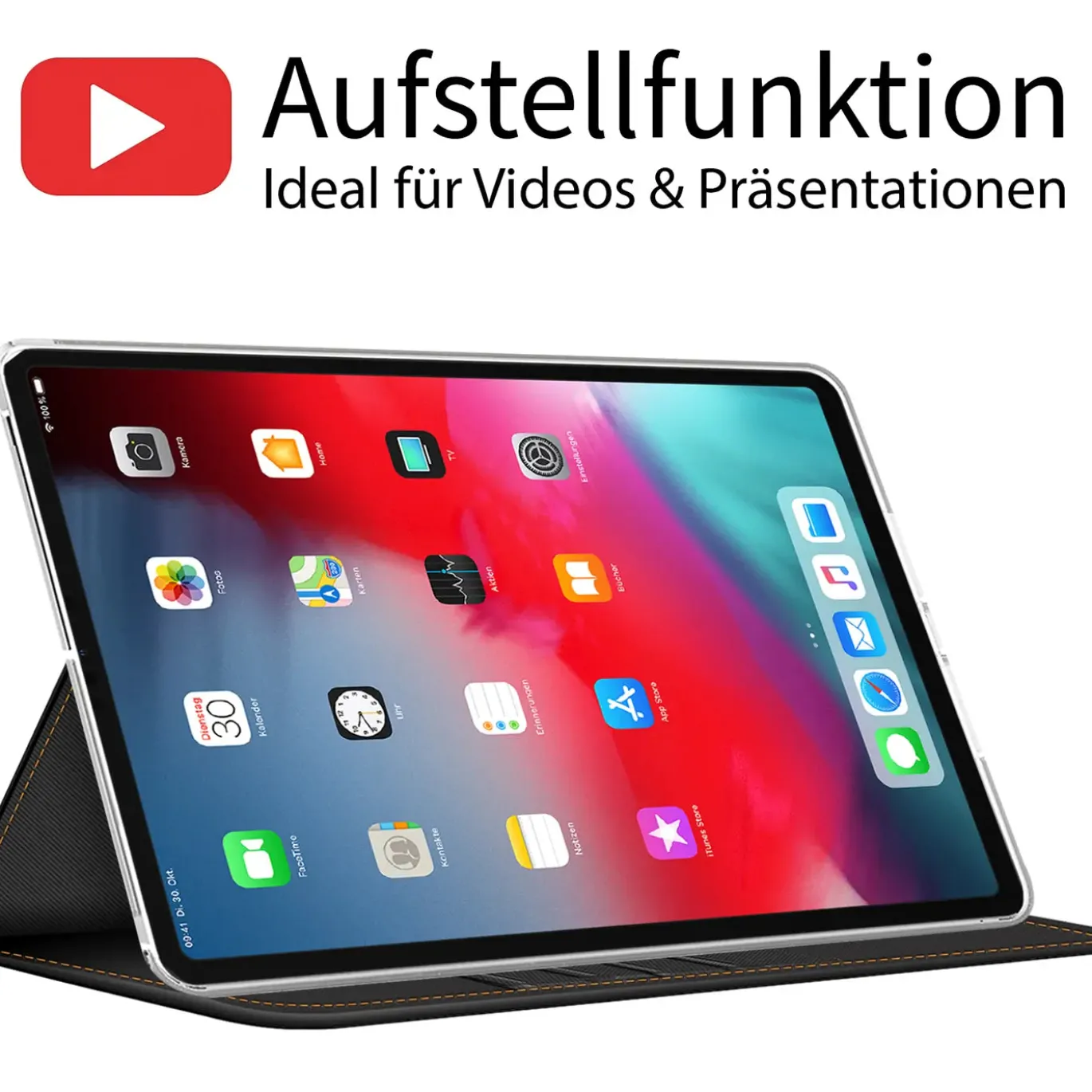 11" iPad Pro (3. Gen.) - Tablet Klapphülle im Jeanslook