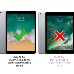 10,5" iPad Pro - Tablet TPU Hülle Schwarz