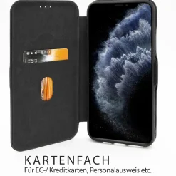 Business Flipcase für Samsung Galaxy A27 5G - Elegante Klapphülle mit Kartenfach