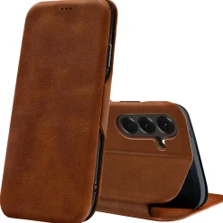 Business Flipcase für Samsung Galaxy A27 5G - Elegante Klapphülle mit Kartenfach