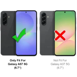 Business Flipcase für Samsung Galaxy A57 5G - Elegante Klapphülle mit Kartenfach