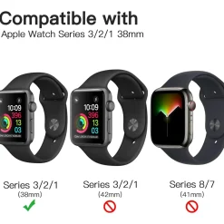 2er Set Schutzfolien - Apple Watch