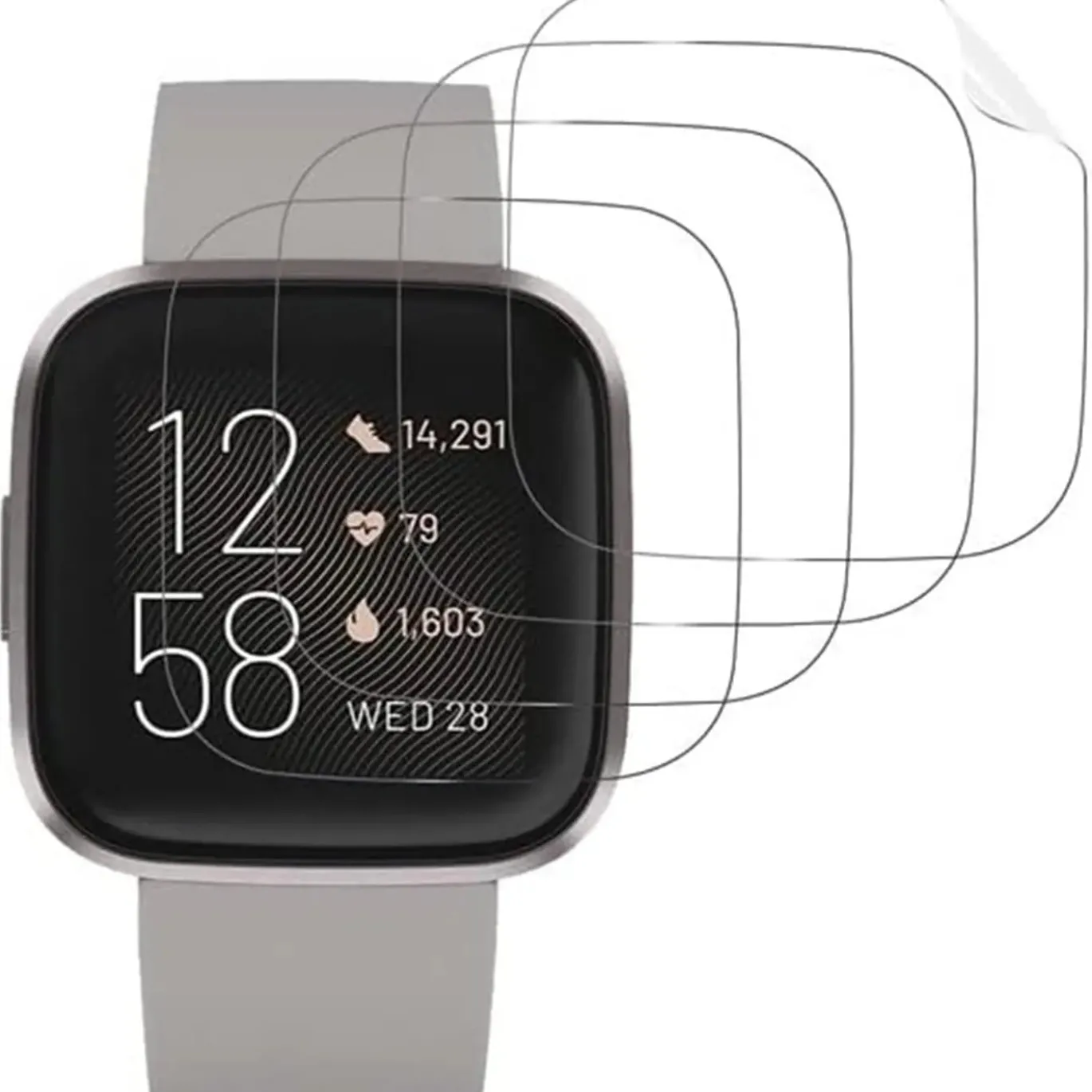 6er Set Schutzfolien - Fitbit