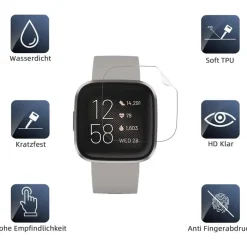 6er Set Schutzfolien - Fitbit