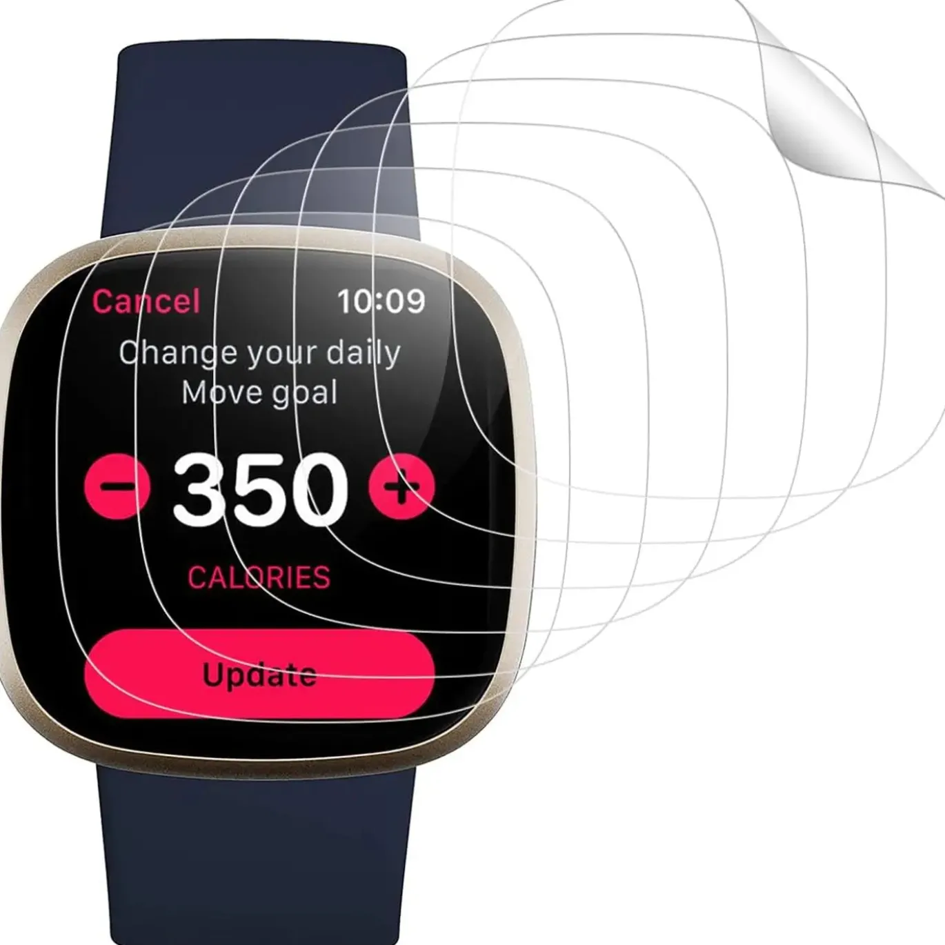 6er Set Schutzfolien - Fitbit