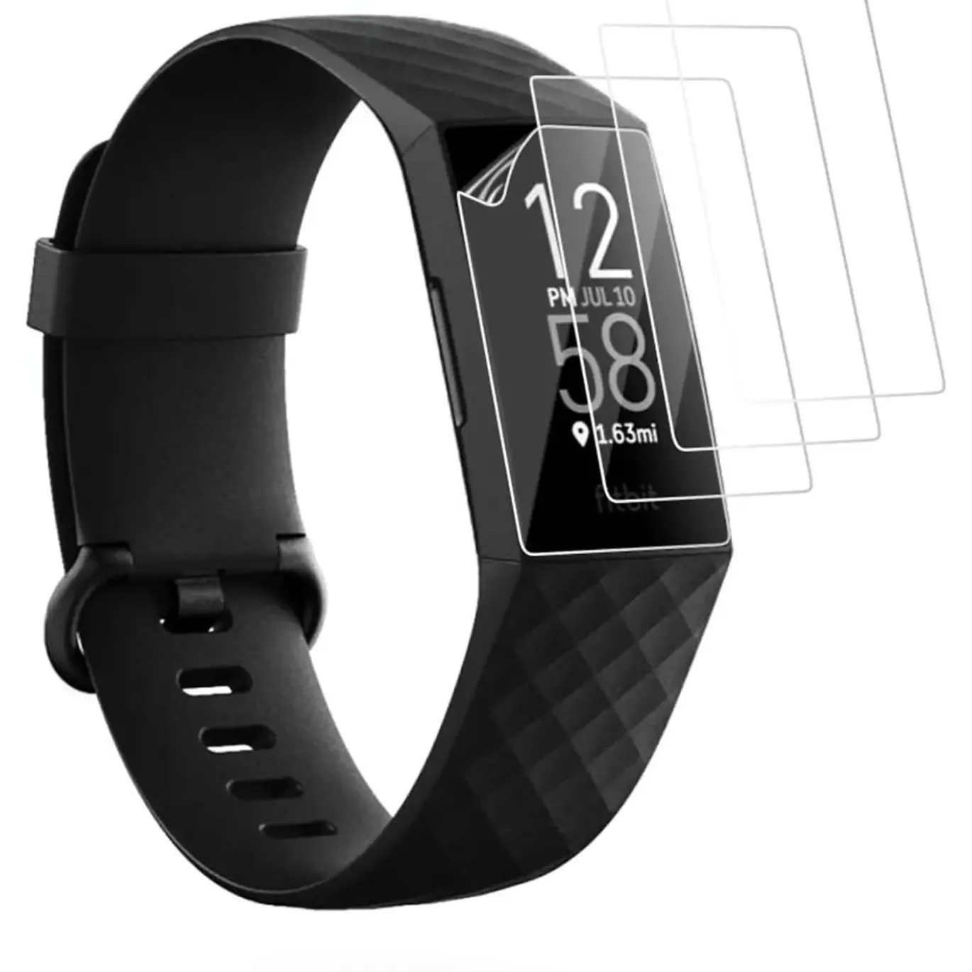 6er Set Schutzfolien - Fitbit