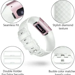 Fitbit Charge 3 / 4 - Armband aus Silikon