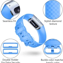 Fitbit Charge 3 / 4 - Armband aus Silikon