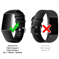 Fitbit Charge 3 / 4 - Armband aus Silikon