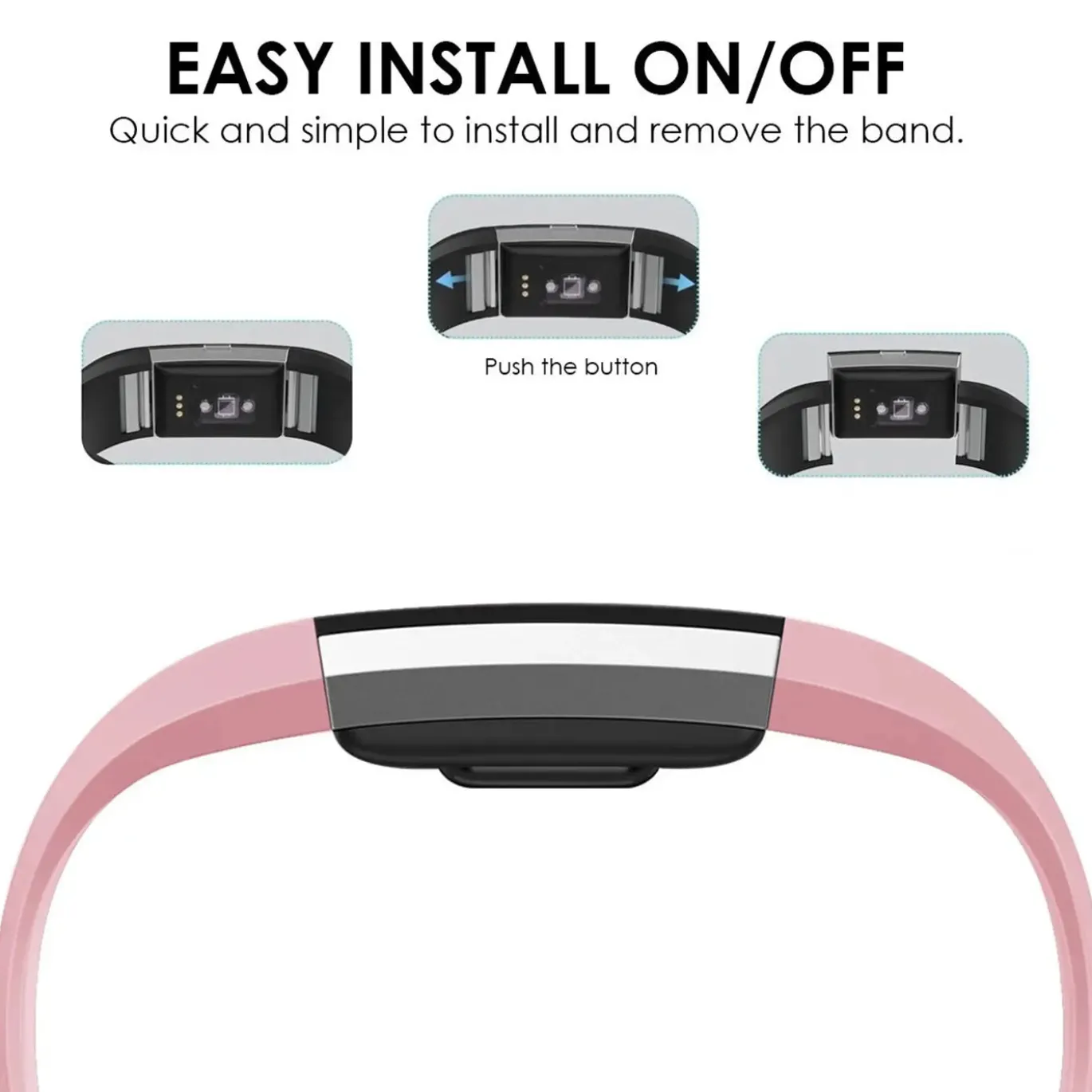 Fitbit Charge 2 - Armband aus Silikon