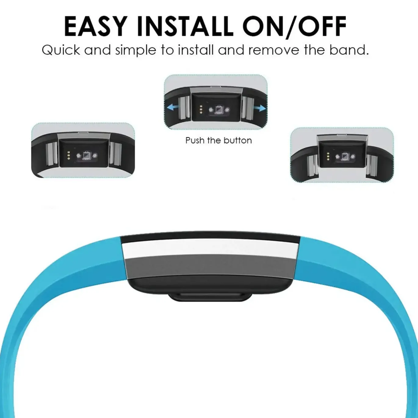 Fitbit Charge 2 - Armband aus Silikon