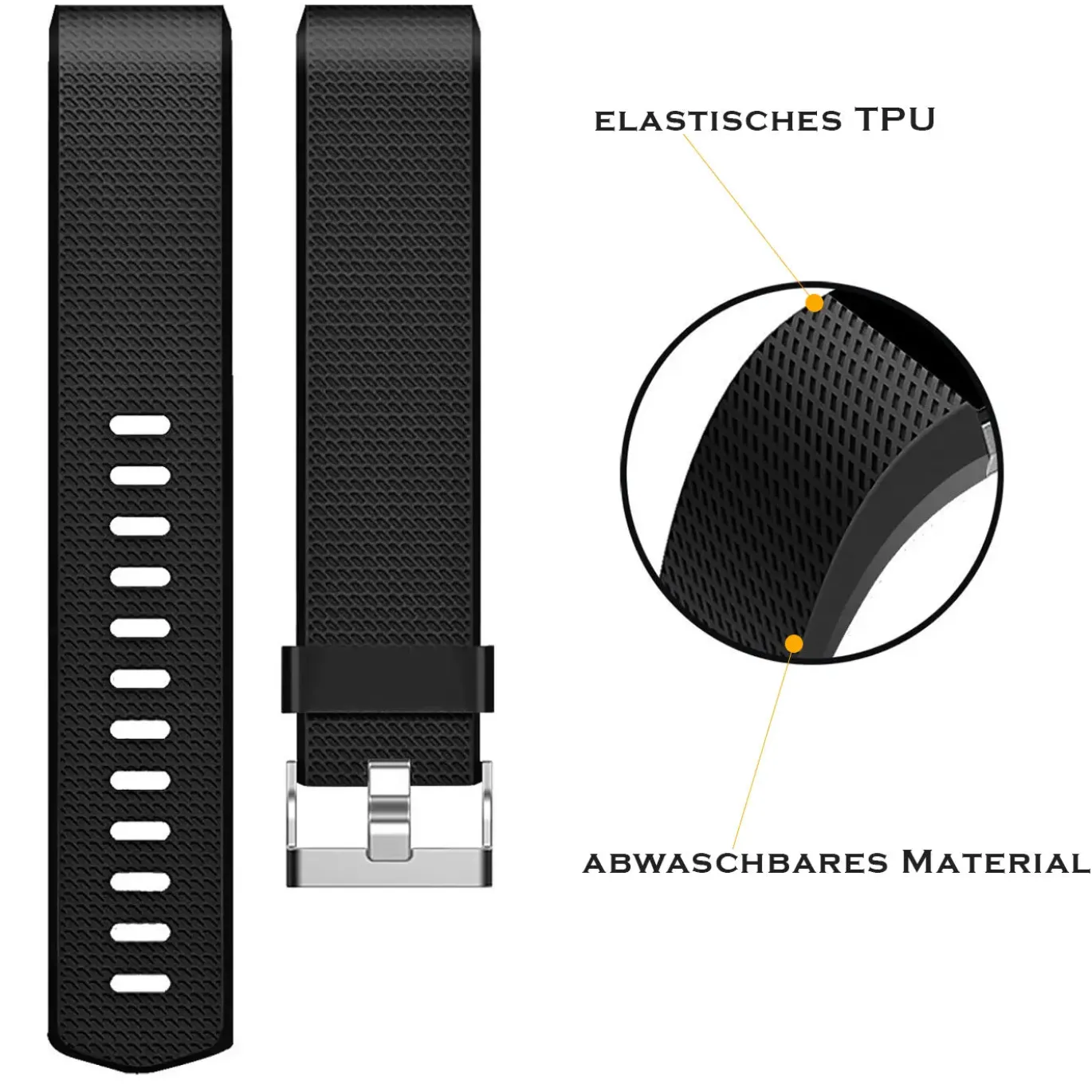 Fitbit Charge 2 - Armband aus Silikon