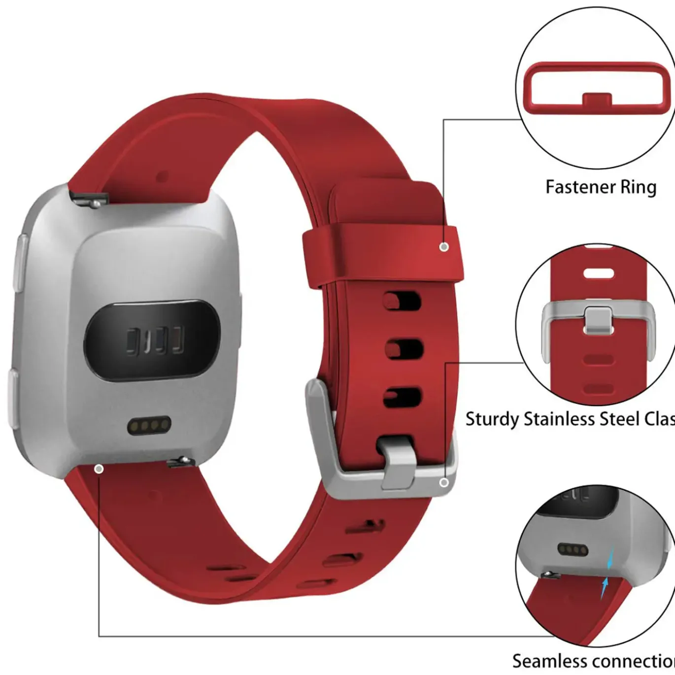 Fitbit Versa / Lite - Armband aus Silikon