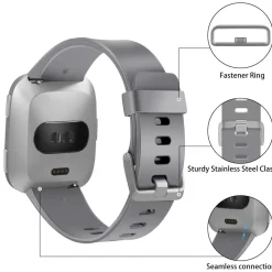 Fitbit Versa / Lite - Armband aus Silikon