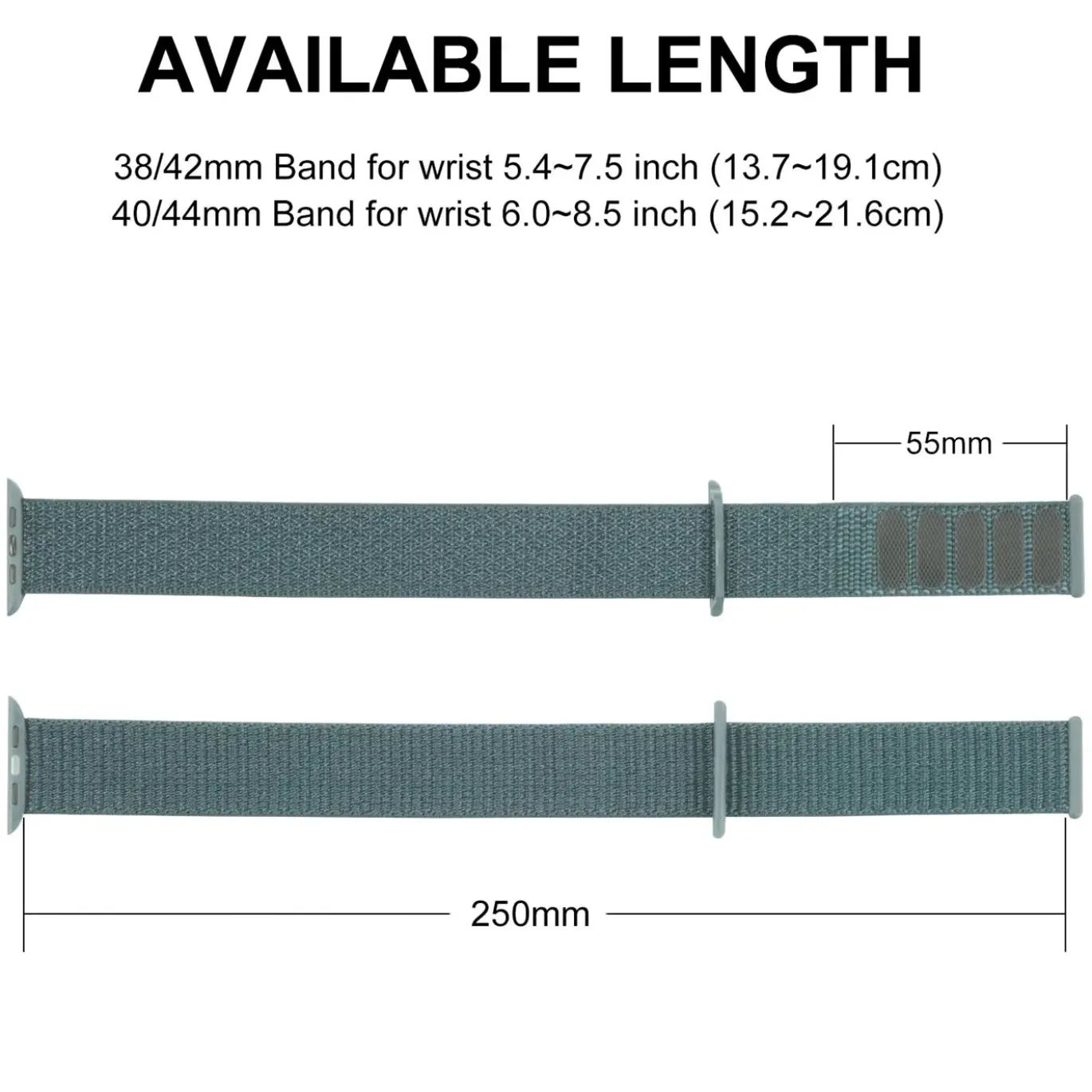 Fitnessarmband Nylon - Apple Watch