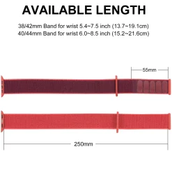 Fitnessarmband Nylon - Apple Watch