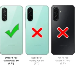 Flip-Klapphülle für Samsung Galaxy A27 5G - Case mit Kartenfach & Aufstellfunktion