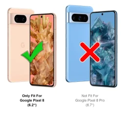 Google Pixel 8 - Booklet Case mit Magnetverschluss