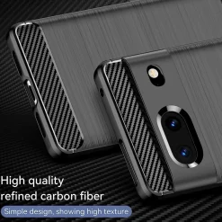 Google Pixel 7 - Carbon Case Hülle, stoßfest