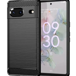 Google Pixel 7 - Carbon Case Hülle, stoßfest
