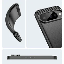 Google Pixel 10 - Carbon Case Hülle, stoßfest