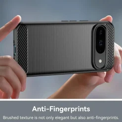 Google Pixel 9 - Carbon Case Hülle, stoßfest