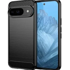 Google Pixel 9 - Carbon Case Hülle, stoßfest