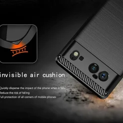 Google Pixel 6 - Carbon Case Hülle, stoßfest