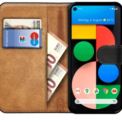 Google Pixel 5 - Klapphülle mit Kartenfächern
