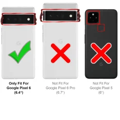 Google Pixel 6 - Klapphülle mit Kartenfächern