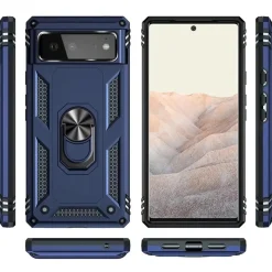 Google Pixel 6 - Outdoor Hardcase mit Ringhalter
