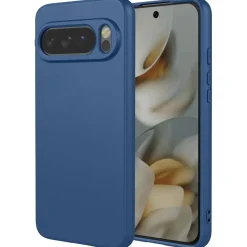 Google Pixel 10 - Silikon Case mit Mikrofaser-Innenseite