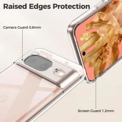 Google Pixel 8 - Slim Clear Case Hülle