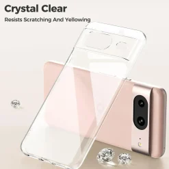 Google Pixel 8 - Slim Clear Case Hülle