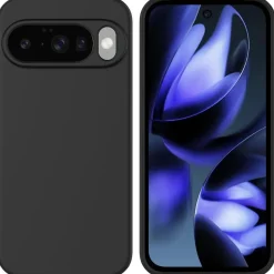 Google Pixel 10 - Slim Silikon Backcover Schwarz