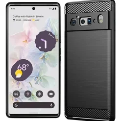 Google Pixel 6 Pro - Carbon Case Hülle, stoßfest