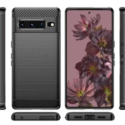 Google Pixel 7 Pro - Carbon Case Hülle, stoßfest