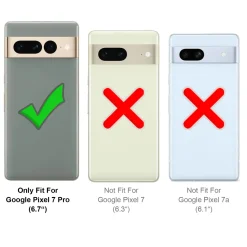 Google Pixel 7 Pro - 9H Displayschutzfolie 2x Display & Kamera