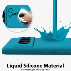 Google Pixel 8 Pro - Silikon Case mit Mikrofaser-Innenseite