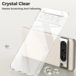 Google Pixel 8 Pro - Slim Clear Case Hülle