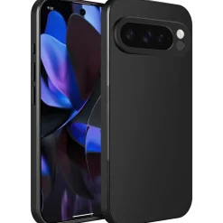 Google Pixel 9 Pro - Slim Silikon Backcover Schwarz