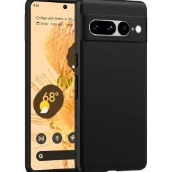Google Pixel 7 Pro - Slim Silikon Backcover Schwarz