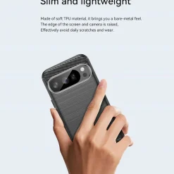 Google Pixel 10 Pro XL - Carbon Case Hülle, stoßfest