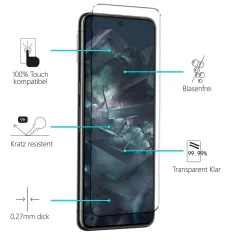 Google Pixel 9 Pro XL - 9H Displayschutzfolie 2x Display & Kamera