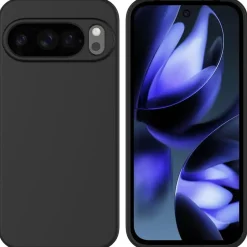 Google Pixel 10 Pro XL - Slim Silikon Backcover Schwarz