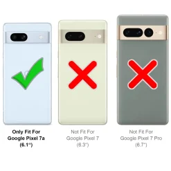 Google Pixel 7a - Booklet Case mit Magnetverschluss