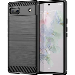 Google Pixel 6a - Carbon Case Hülle, stoßfest