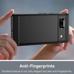 Google Pixel 7a - Carbon Case Hülle, stoßfest