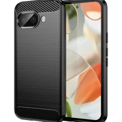Google Pixel 9a - Carbon Case Hülle, stoßfest